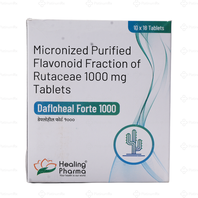 Dafloheal Forte 1000mg Tablet 18s