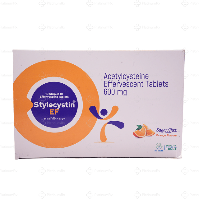 Stylecystin EF 600mg Effervescent Tablet 10s