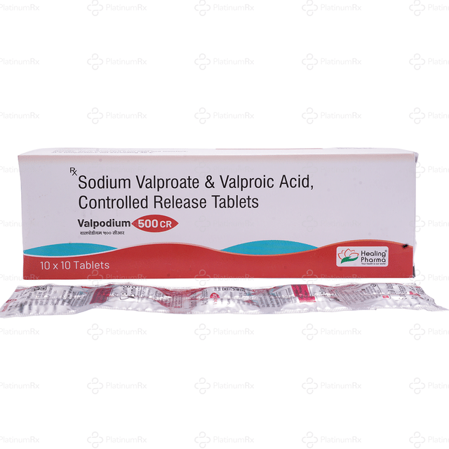 Valpodium 500mg Tablet CR 10s