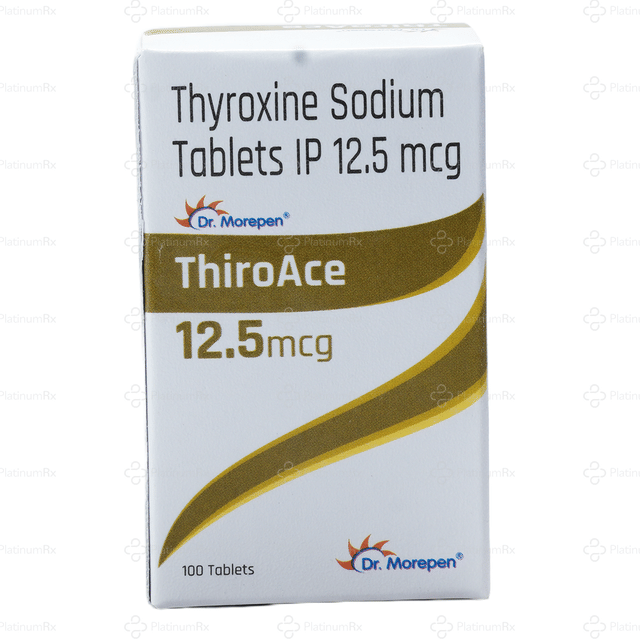 Thiroace 12.5mcg Tablet 100s