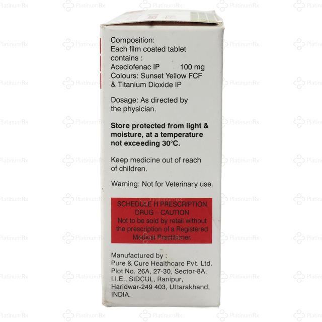 Acemiz 100mg Tablet 10s