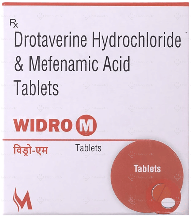 Widro M 80/250mg Tablet 10s