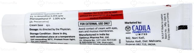 Amrocad 0.25% Cream 30gm
