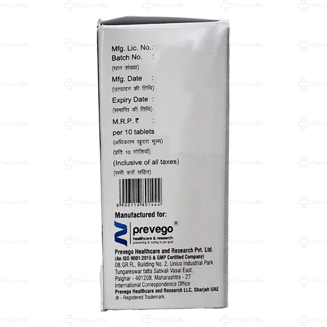 Telmavac CT 40/6.25mg Tablet 10s