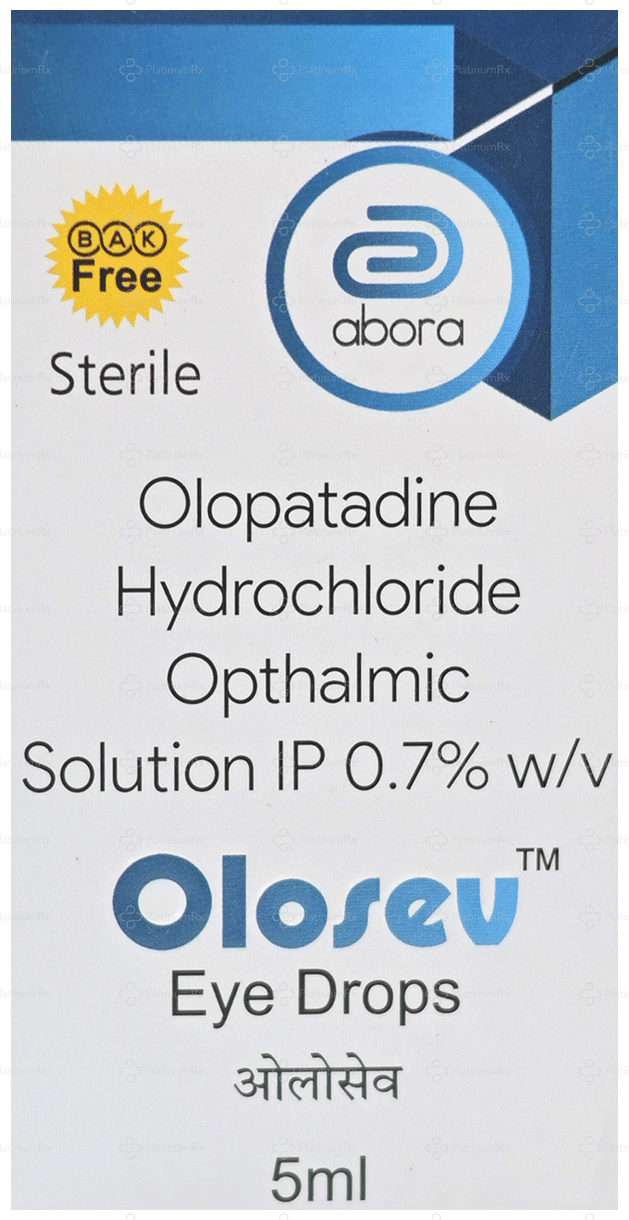 Olosev 0.7% Ophthalmic Solution BAK Free 5ml