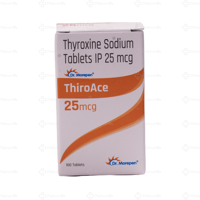 ThiroAce 25mcg Tablet 100s