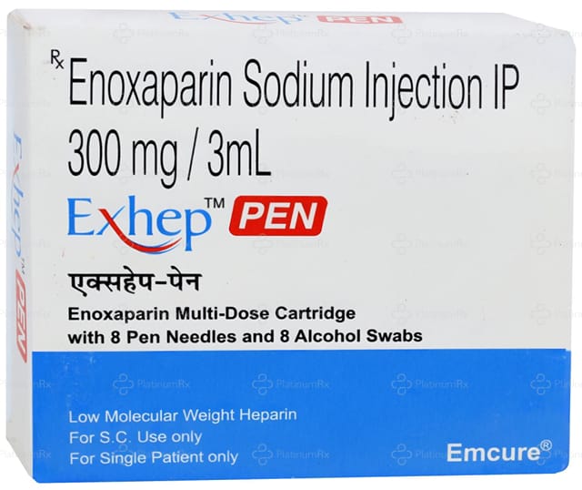 Exhep Pen 300mg Injection Kit 3ml