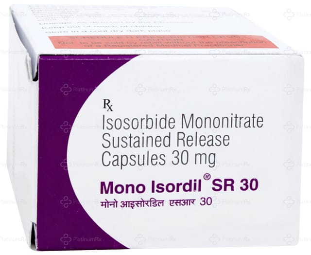 Mono Isordil 30mg Capsule SR 10s