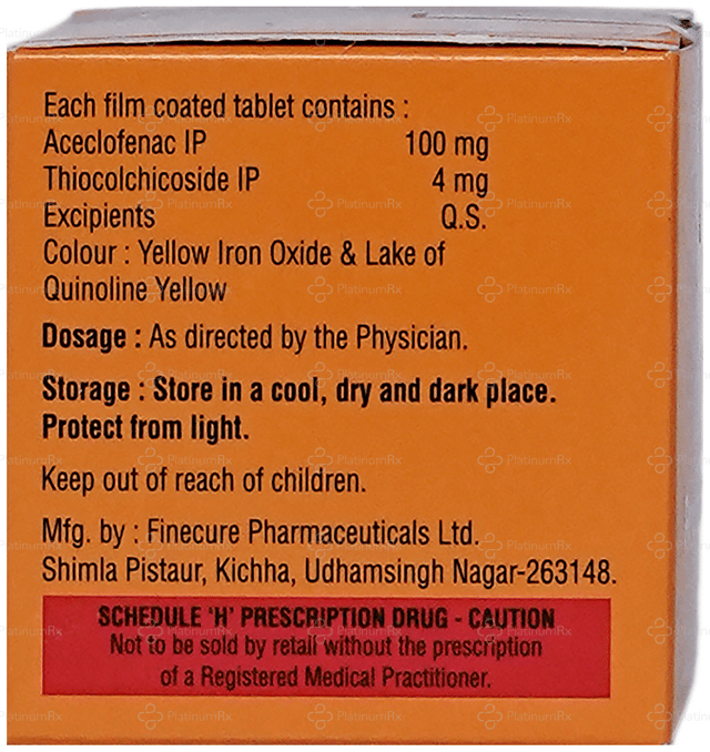 Pencenax TH 100/4mg Tablet 10s