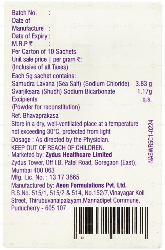 Nasoclear Nasal Wash Refill 5gm