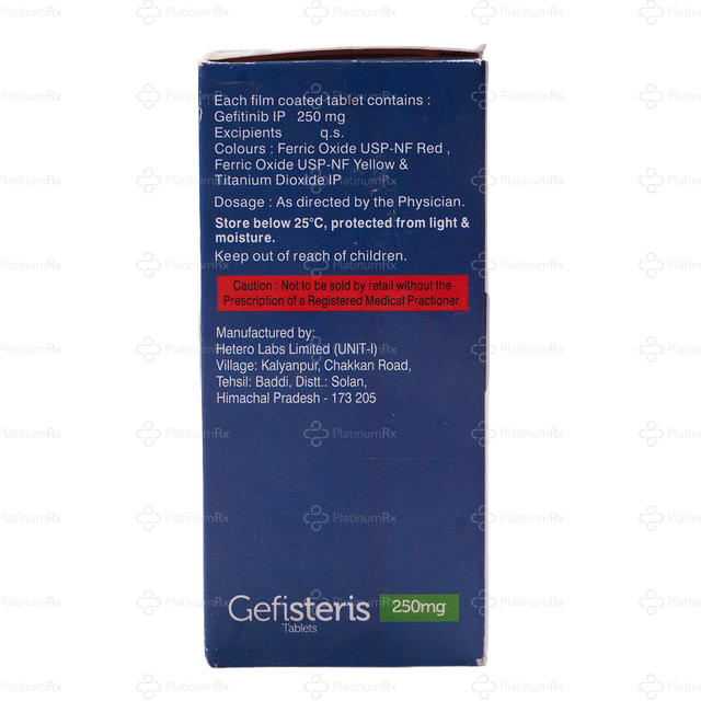 Gefisteris 250mg Tablet 10s