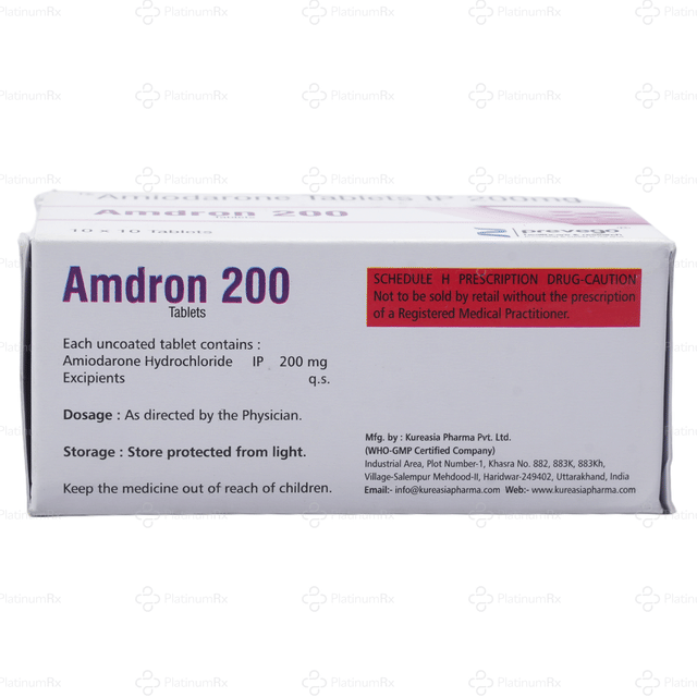 Amdron 200mg Tablet 10s