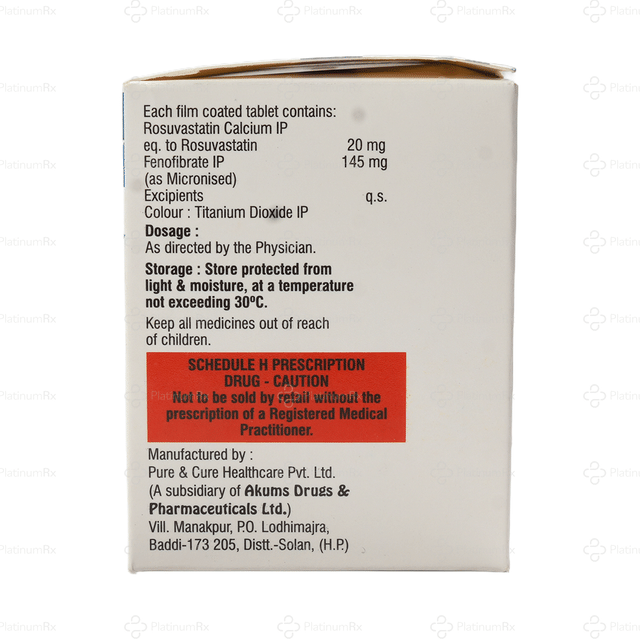 Roustrin F 20/145mg Tablet 15s