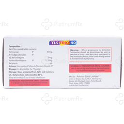 Tls Trio 40mg Tablet 10s