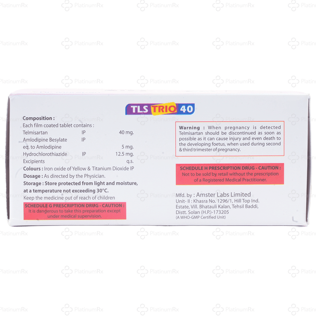 Tls Trio 40mg Tablet 10s