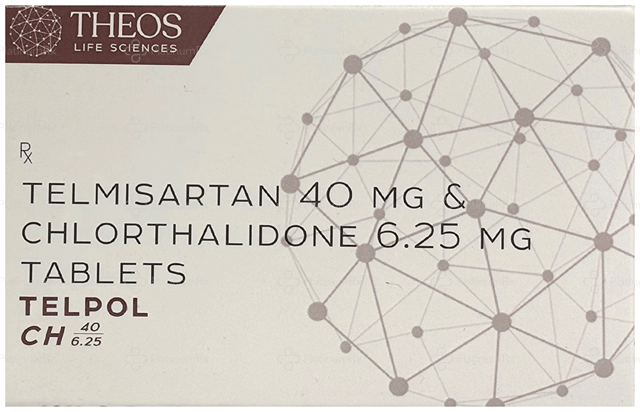 Telpol CH 6.25/40mg Tablet 15s