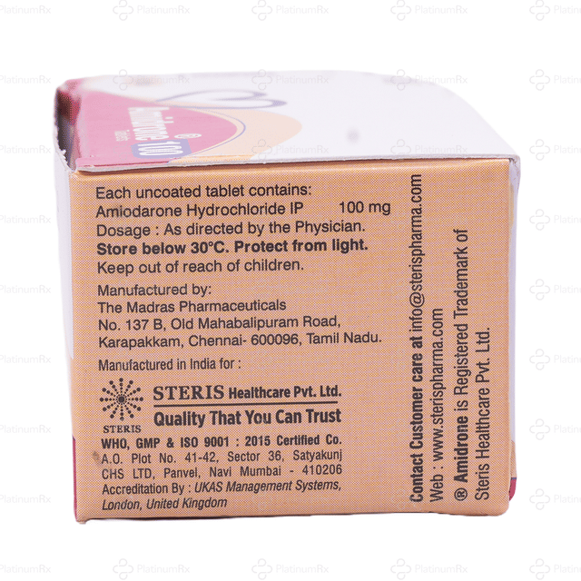 Amidrone 100mg Tablet 10s