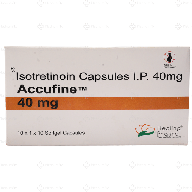 Accufine 40mg Capsule 10s