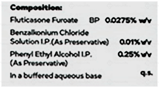 Flutifit F 27.5mcg Nasal Spray 120MDI