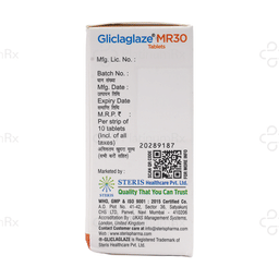Gliclaglaze 30mg MR Tablet 10s