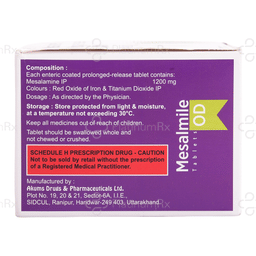 Mesalmile OD 1200mg Tablet PR 10s