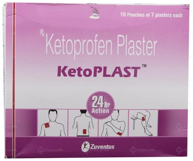 Ketoplast 20mg Plaster 7s