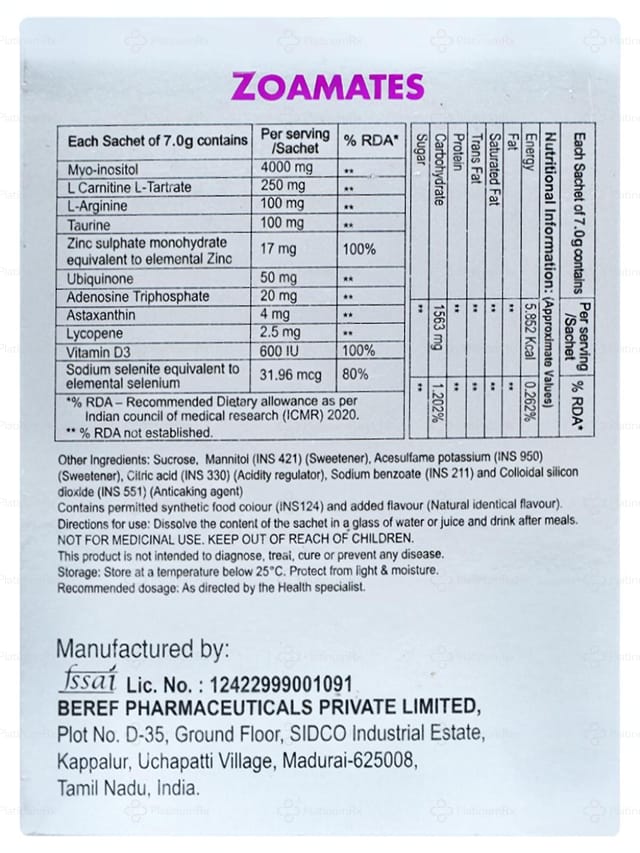 Zoamates Powder 7gm