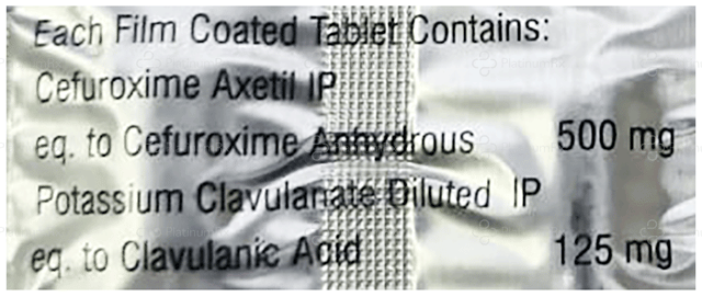 Vaktum CV 500/125mg Tablet 10s