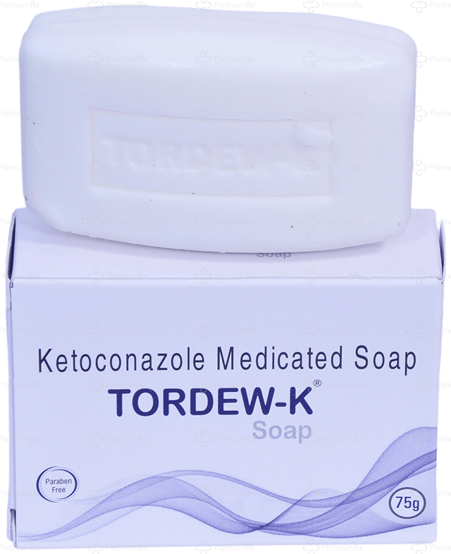 Tordew K 2% Paraben Free Soap 75gm