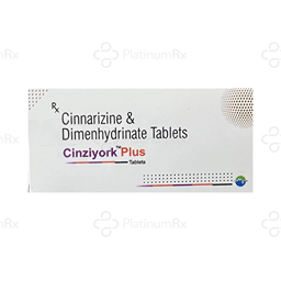 Cinziyork Plus 20/40mg Tablet 10s
