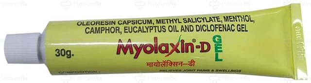 Myolaxin D Gel 30gm