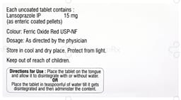Lanzoprax Kid 15mg Tablet 10s