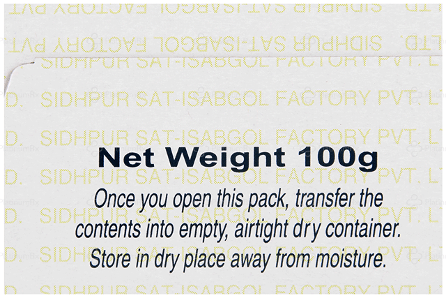 Sat-Isabgol Powder Eases Constipation 100gm