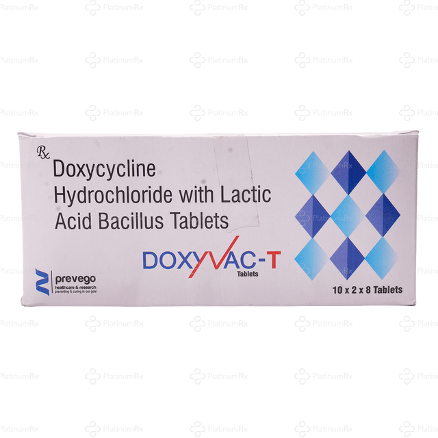 Doxyvac T 100/60M Spores Tablet 8s