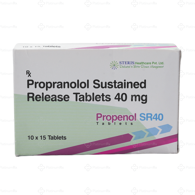 Propenol SR 40mg Tablet 15s