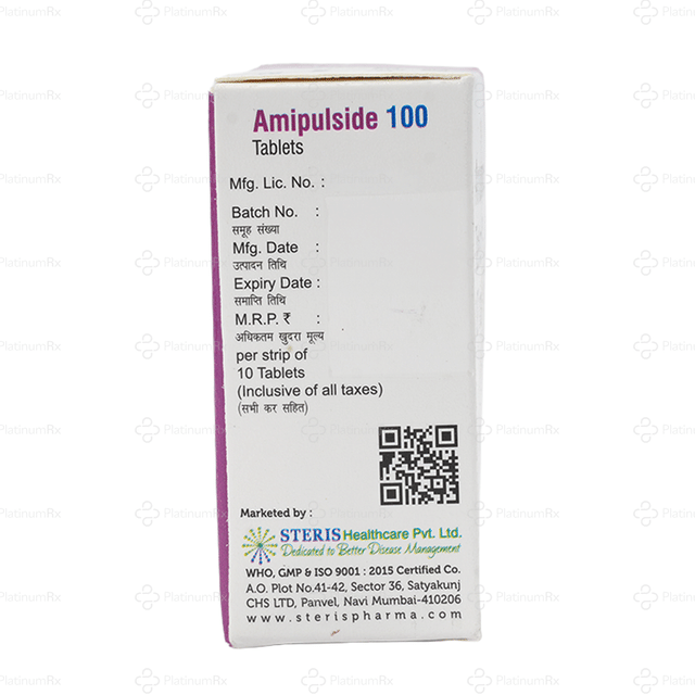 Amipulside 100mg Tablet 10s
