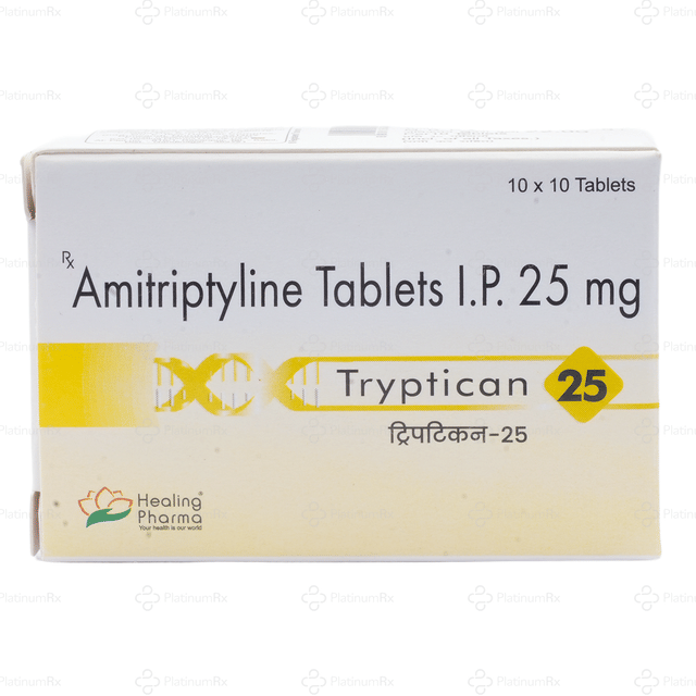 Tryptican 25mg Tablet 10s
