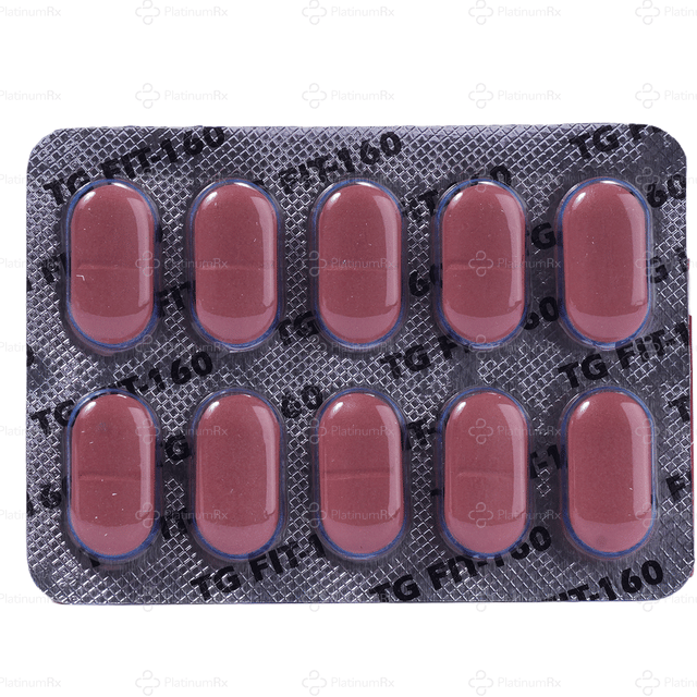 TG Fit 160mg Tablet 10s