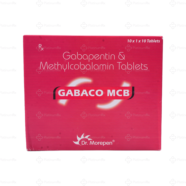 Gabaco MCB 300/500mcg Tablet 10s
