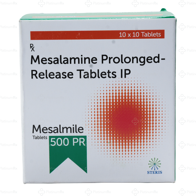 Mesalmile 500mg Tablet PR 10s