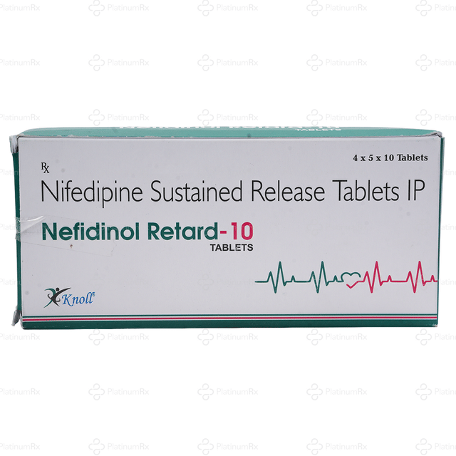Nefidinol Retard 10mg SR Tablet 10s