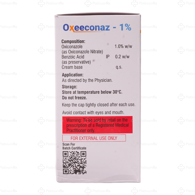 Oxeeconaz 1% Cream 30gm