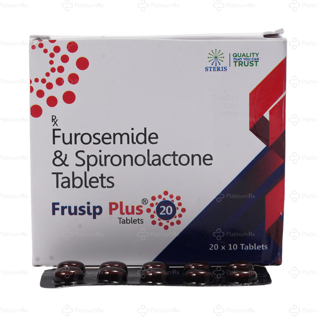 Frusip Plus 20/50mg Tablet 10s