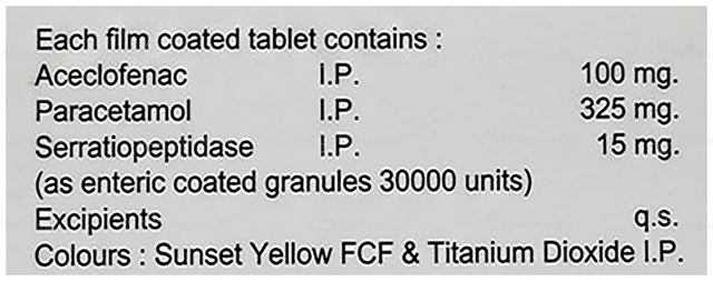 Sarfenac SP Tablet 10s