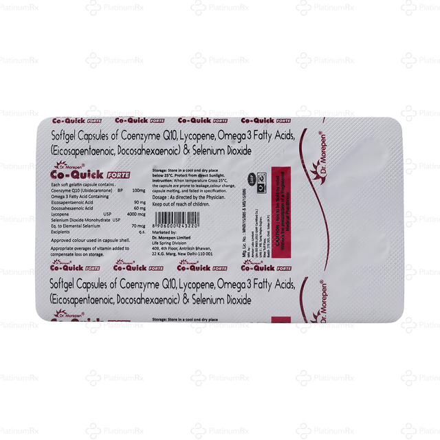Co Quick Forte Capsule 10s