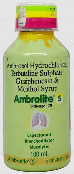 Ambrolite S Expectorant 100ml