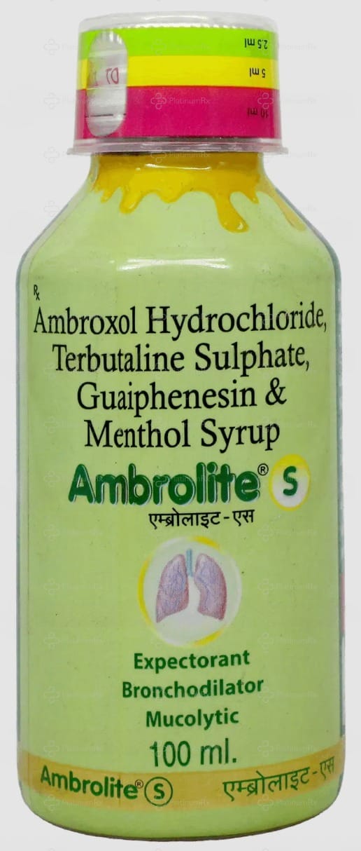 Ambrolite S Expectorant 100ml