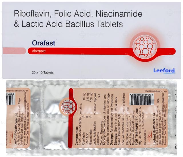 Orafast Tablet 10s