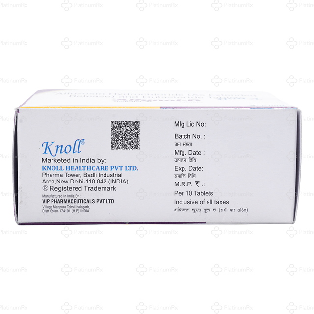 Alfunol D 10/0.5mg Tablet ER 10s