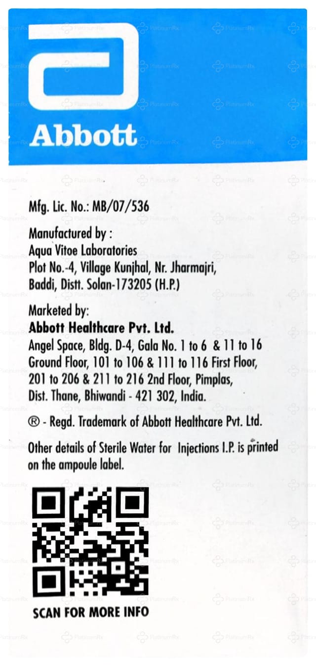 Amoxyclav 1.2gm (WFI) Injection 10ml